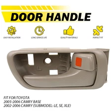 Inner Door RH Handle Armrest For Toyota 05-06 Camry Base 2002-2006 Camry