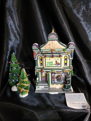 Dept. 56 ''St. Nick's Toy Land'' #56.55366 Rare Mint In Box