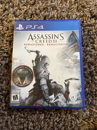 Assassin's Creed III Remastered for PlayStation 4 PS4 NO DLC (CP1114081)