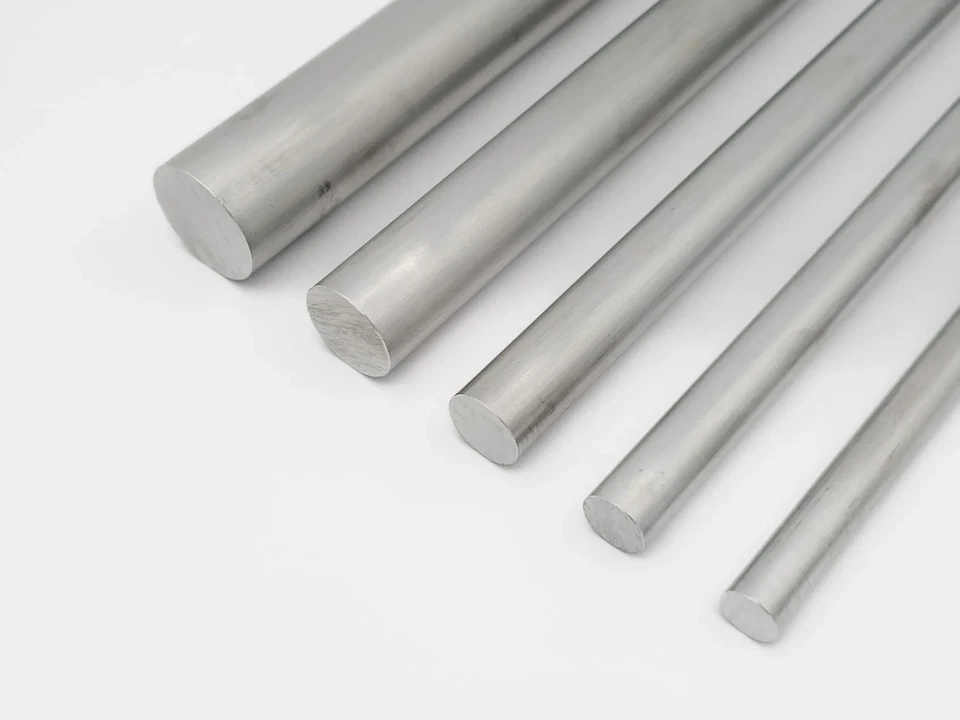 Alu Rundstange aus AlMgSi0,5 Aluminium Profil Vollmaterial Rund Stab Stange - Bild 1 von 1