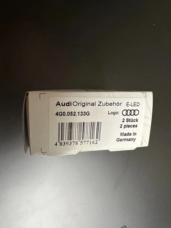 Genuine Audi Ring Logo Door Lights original - Image 3 of 3