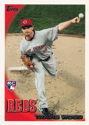 2010 Topps Update #CHR07 Travis Wood Chrome Rookie Refractors