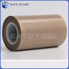 New High-Temp Adhesive PTFE Teflon Fiberglass Tape 8"x33ft 200mm 130um 662  