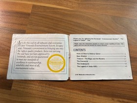 the legend of zelda nes rare cib 1st print &ldquo;R&rdquo; &ldquo;TM&rdquo;