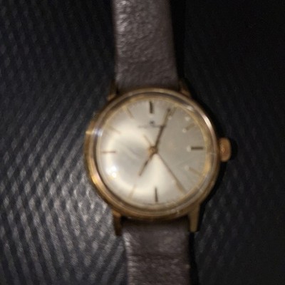 Vintage Bucherer Gold-Plated Manual-Wind 