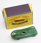 1957 1st issue Matchbox  Toys Lesney 41a D Type Jaguar in original B Box  boxed