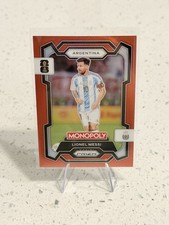 2026 Panini Prizm Monopoly FIFA World Cup Lionel Messi #1 Red