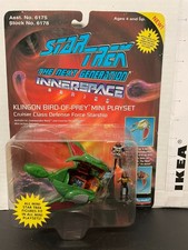 Star Trek TNG Innerspace Klingon Bird-Of-Prey Mini Playset Playmates 1994