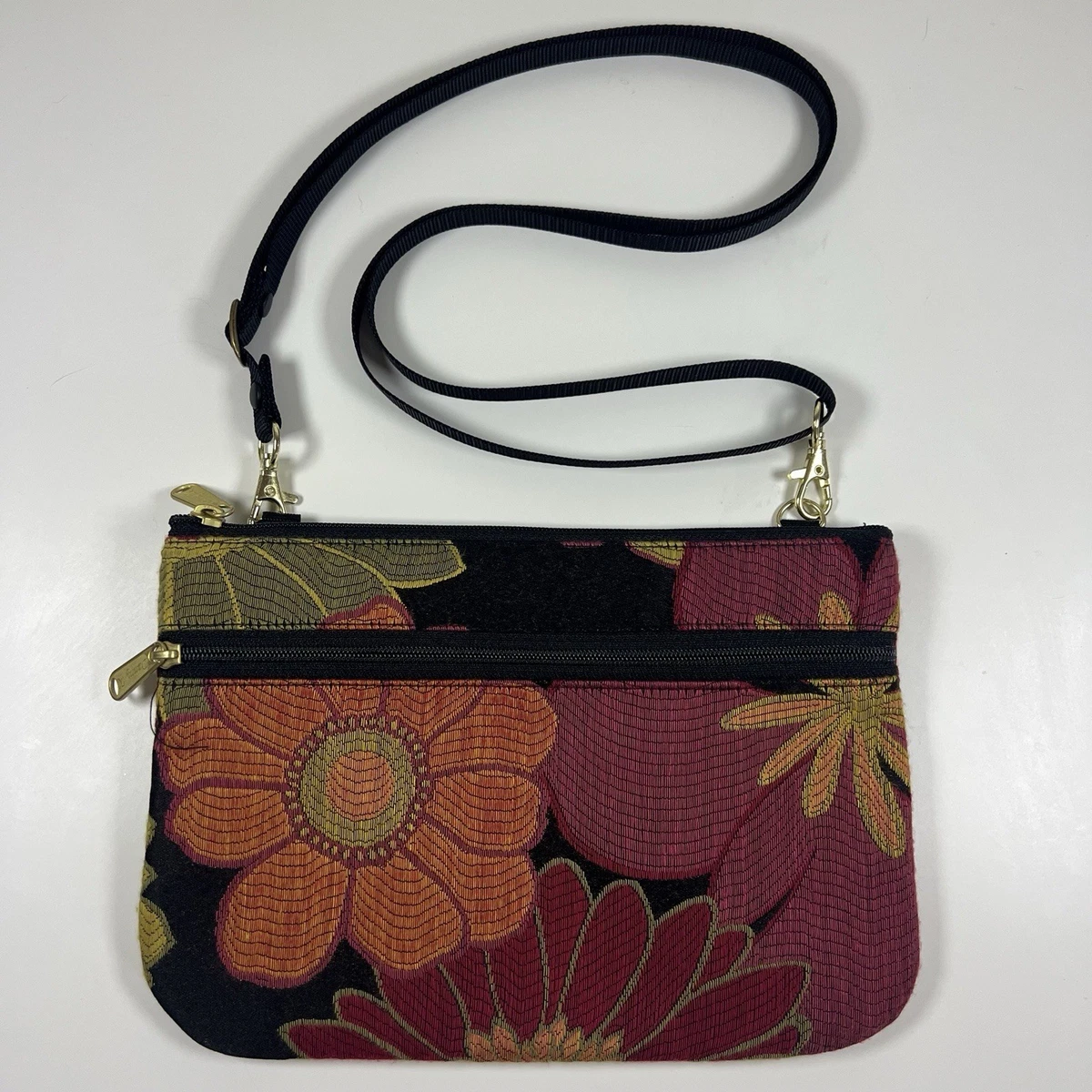 Danny K. Beverly Hills Tapestry Palm Trees  Sling Backpack Exterior Bags & Danny K. Handbags for Women for sale | eBay main image 2