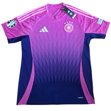Deutschland Auswärtstrikot EM 2024 DFB Jersey Gr L Pink Away mit Patches NEU