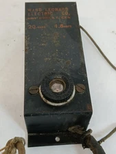 Antique Ward Leonard Adjustable Resistor / Rheostat 20 Ohm 1.5 Amp – Industrial 