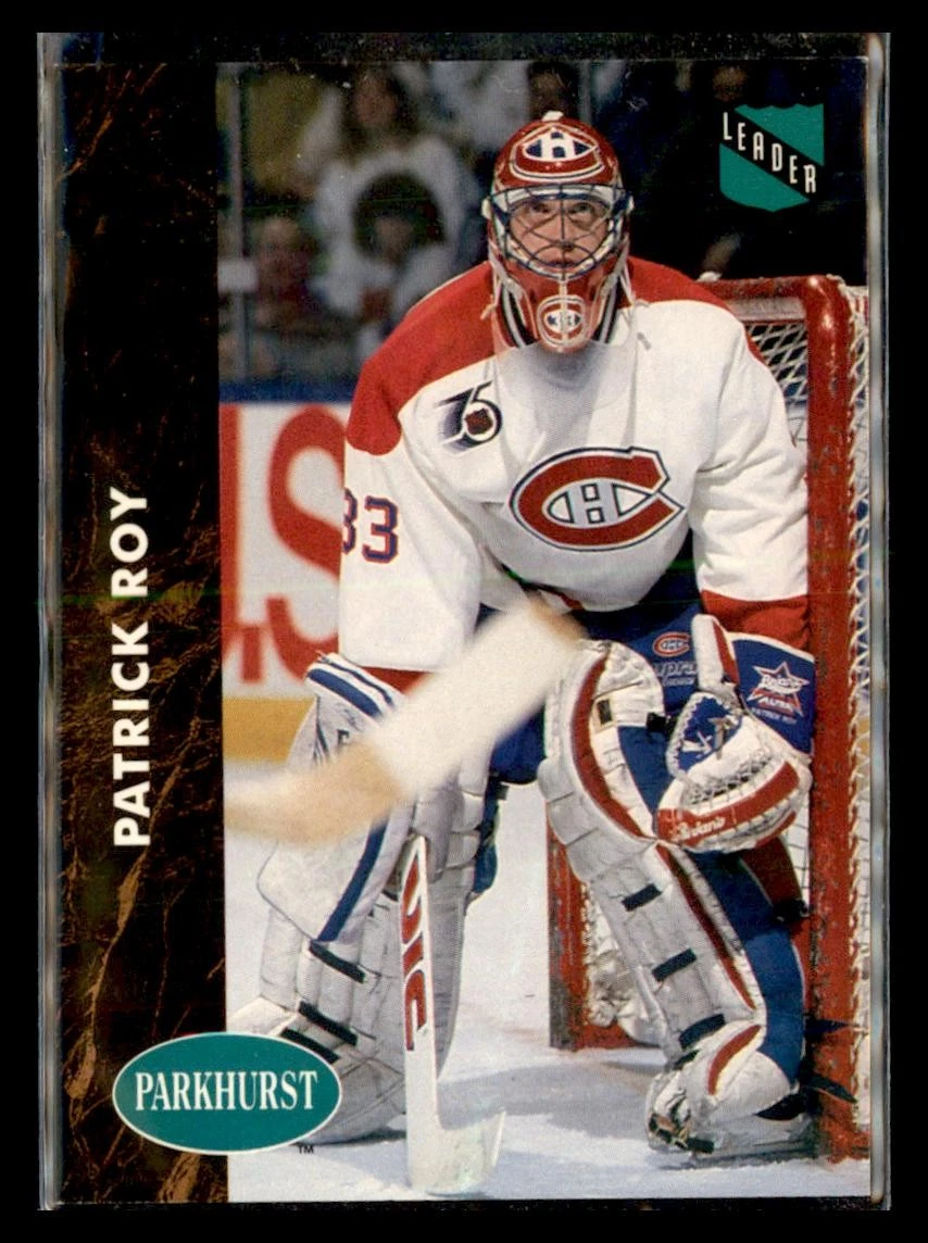 1991-92 Parkhurst #442 Patrick Roy Montreal Canadiens HOCKEY Card