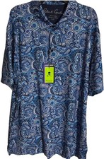 Robert Graham Clubhouse Aurora Paisley Golf Polo Shirt Multicolor Men  s L. NWT
