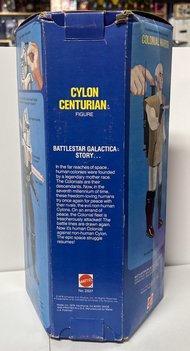 1978 Battlestar Galactica Cylon Centurion Figure with box | eBay