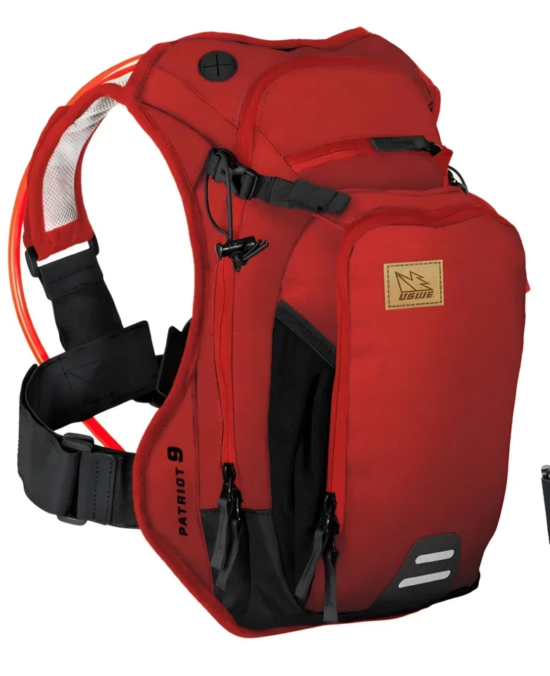 USWE Patriot 9 Hydration Pack 3L Hydrapak 6L Cargo No Dancing Monkey Harness - Image 3 of 4
