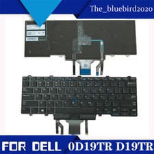 0D19TR FOR DELL Latitude E5450 E7450 E7470 E5470 0D19TR US Backlit Keyboard