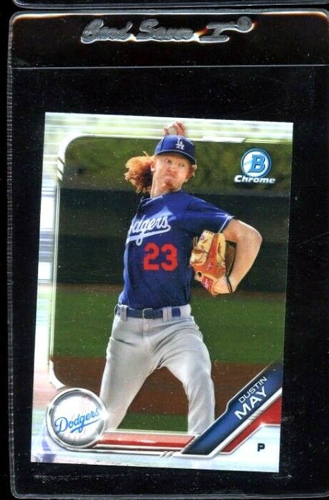 Dustin May RC 直筆サインカード Topps Bowman Auction Prices Realized Baseball Cards 2020 BOWMAN CHROME