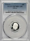 2020 - S  Silver Roosevelt Dime -  PCGS  PR70DCAM