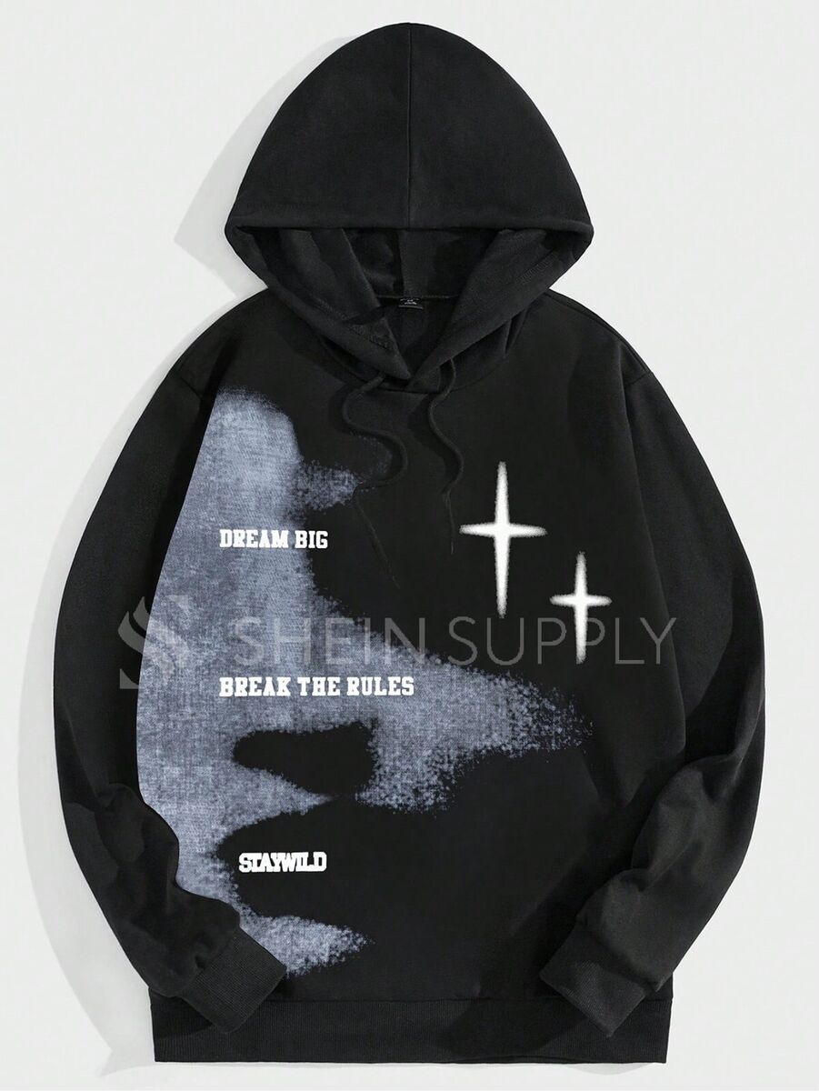 ROLDX Grunge Dream Big Punk Men Wisdom Graphic Hoodie Unisex ROLDX Grunge Dream Big Punk Men Wisdom Graphic Hoodie Unisex