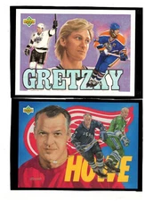 Gretzky, Howe & Rheaume Hockey 3 great cards