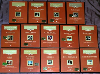 Choose Any Top Opera DVDs with 30-50 Page Program/Lyrics!Puccini Verdi Mozart++!