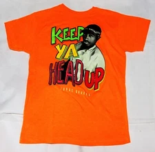 Tupac Shakur T-Shirt Keep Ya Head Up 2Pac Hip Hop Rap Graphic Tee Shirt Size XL