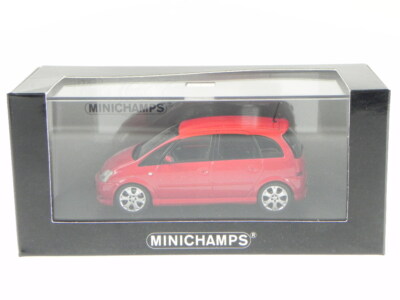 Opel Meriva OPC magma red 2006 model car 400046000 Minichamps 1/43