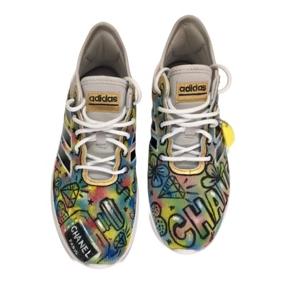 custom painted adidas shoes