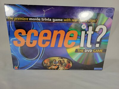 Mattel SCENE IT DVD Movie Trivia Game. Brand New Sealed.
