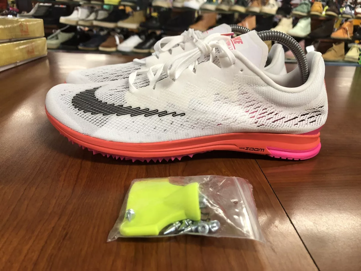 10 Men's Nike Zoom Streak LT Spikes Flat Track Rawdacious Pink DN1699-100