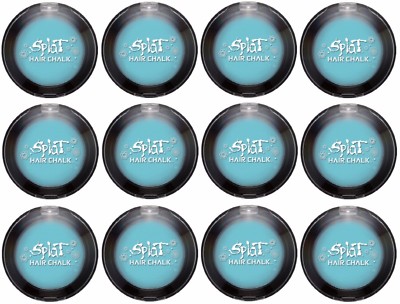 12 Splat Hair Chalk Pastel Color Highlights Mint Candy Each 3.5 grams (No Box)
