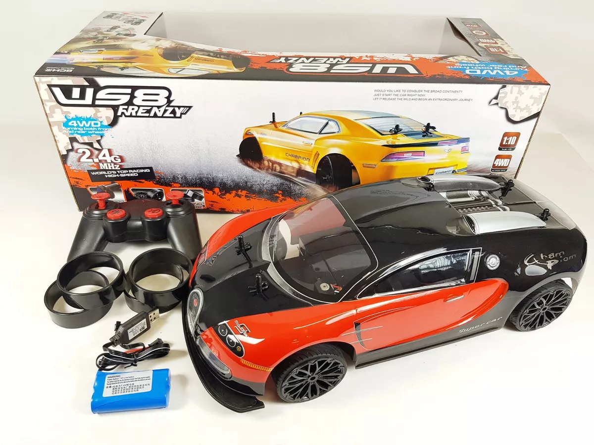 Carro De Controle Remoto Rc Drift Sports Bugatti Lamborghini