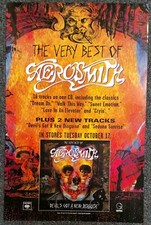 Aerosmith Very Best Of 2006 PROMO POSTER Devil's Got a New Disguise