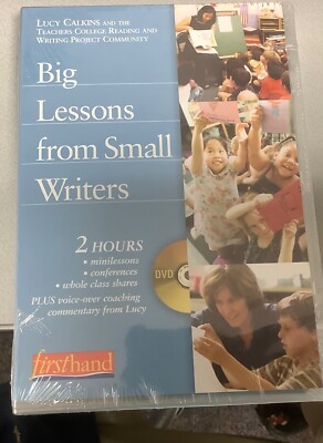 Big Lessons from Small Writers (DVD, 2005) Lucy Calkins, Teaching /Sealed
