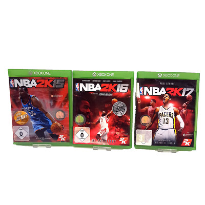 XBox One - NBA 2K15 2K16 2K17 - Spiel - Bundle - Set - gebraucht
