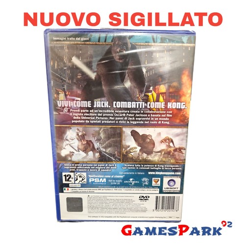Peter Jackson's King Kong PS2 PLAYSTATION 2 GIOCO nuovo PER Italiano PAL di da x - Picture 2 of 6