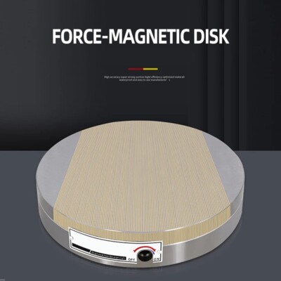 Round Permanent Magnetic Suction Cup Surface Grinder Disc Grinding Plate
