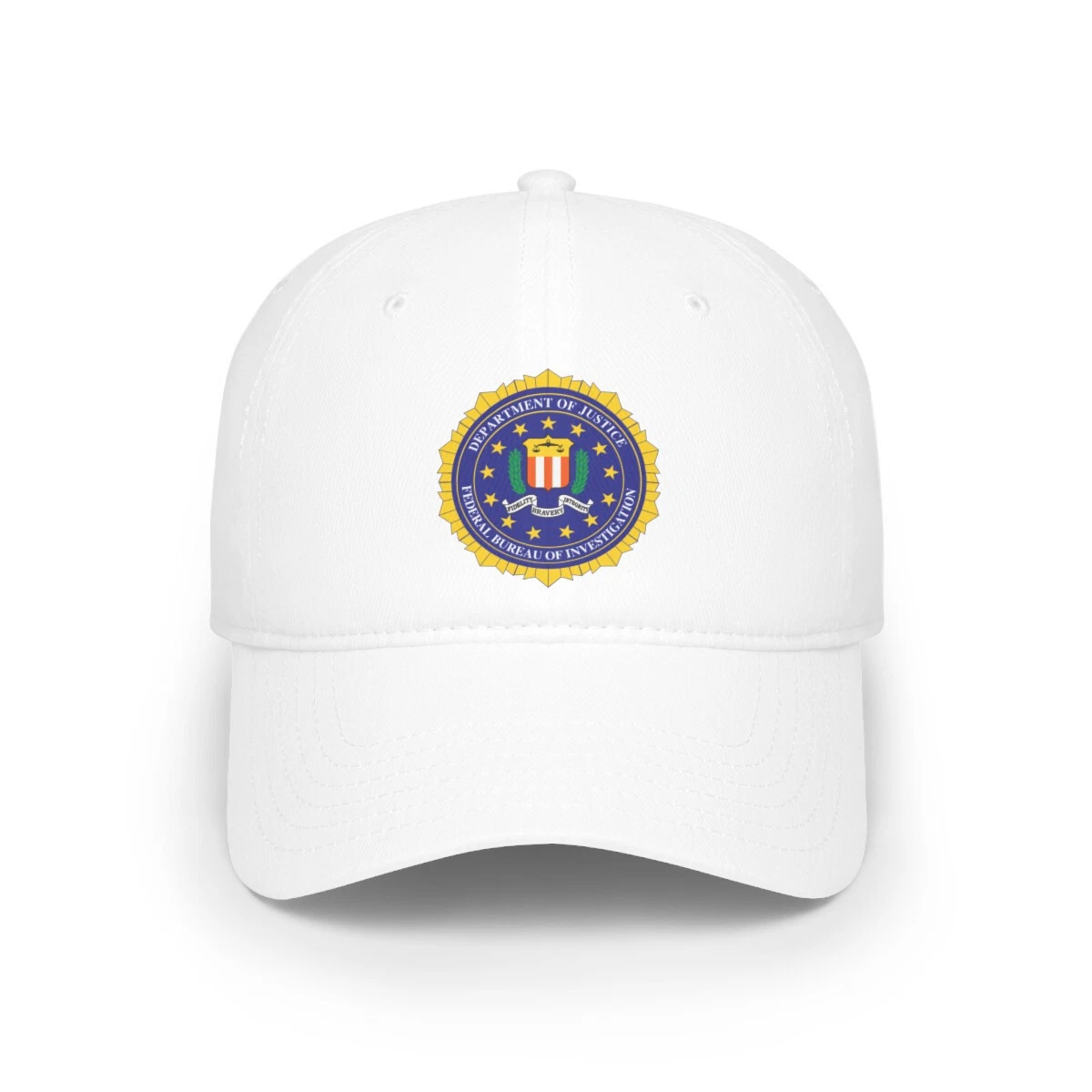 Federal Bureau of Investigations FBI Department of Justice Low Profile Baseball