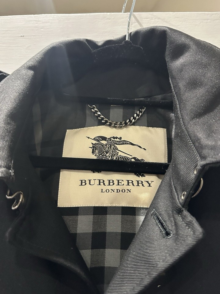Burberry Kensington Trench coat mens eBay