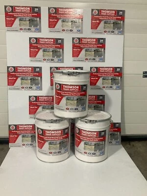 THOMSON MID GREY FLOOR PAINT-GARAGE-FACTORY-WAREHOUSE 20 LITRES