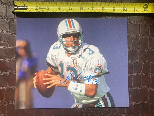 Dan Marino 8 X 10 Autographed Photo Legends authenticity card included
