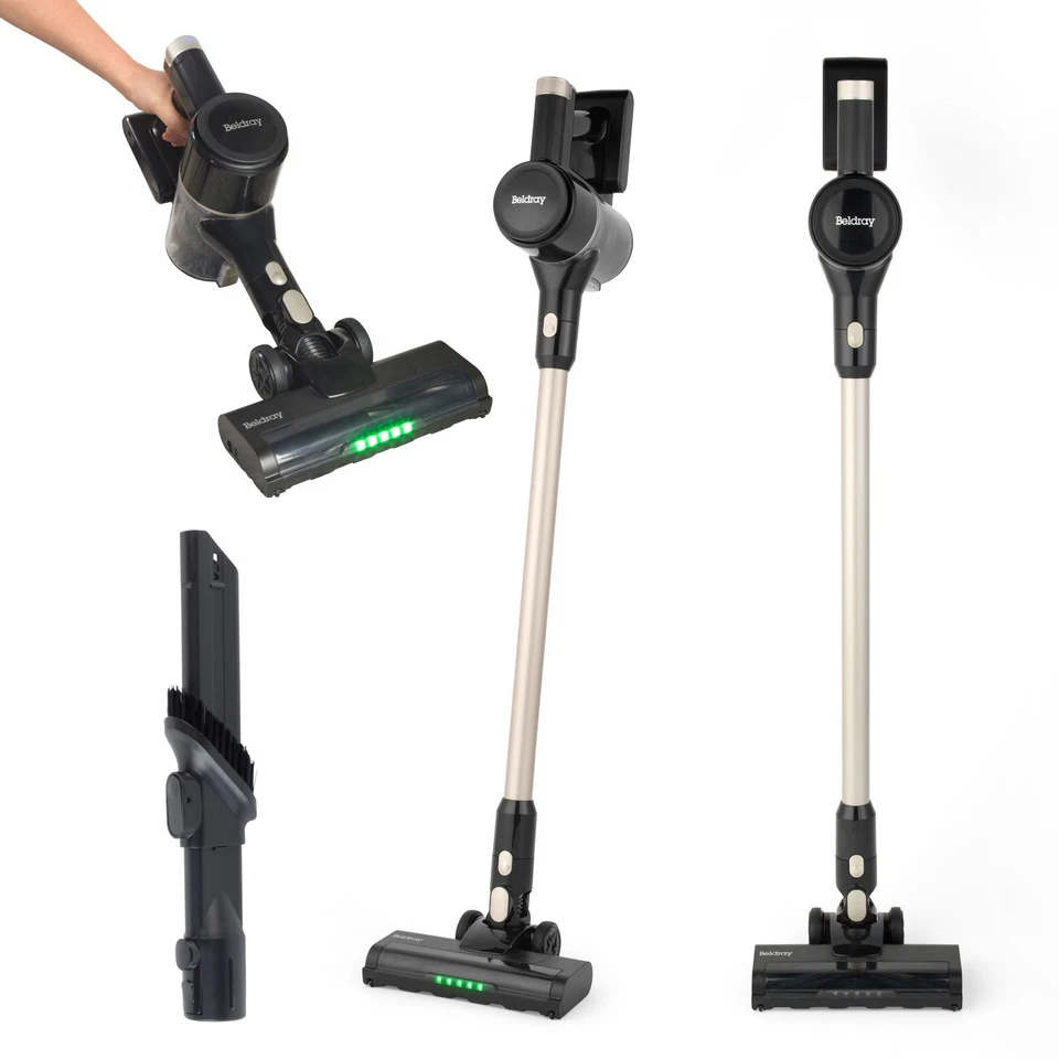 Beldray Airvolve Digital Cordless Vacuum Cleaner Handheld Unit LED Dust Reveal