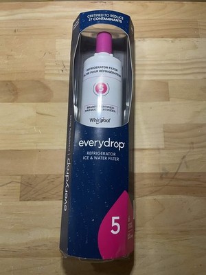 everydrop by Whirlpool Ice and Water Refrigerator Filter 5, EDR5RXD1, Single-Pac