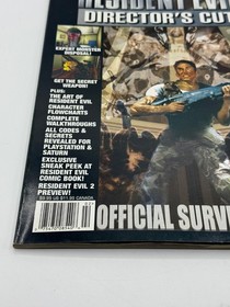 Capcom Resident Evil Director's Cut Official Survival Guide Sega Saturn