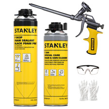 Stanley F903P Black Pro Gun Foam 24oz, 1 Pack - Gun Included Foam Set