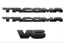2016-2023 Tacoma BLACKOUT DOOR EMBLEM OVERLAY KIT V6 TRD OFF ROAD