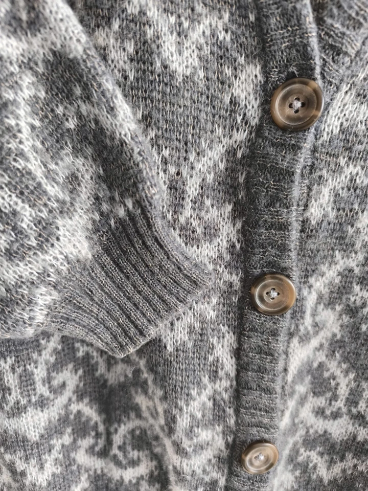 Lovely vintage women's cardigan, wool/sintetik  - Image 2 of 4
