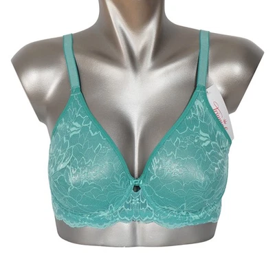 Triumph Amourette Charm W02 BH mit Bügel 7731/EY türkis topaz grün elegant NEU