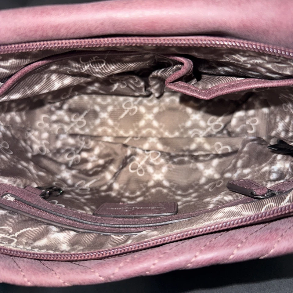 Bandolera Jessica Simpson púrpura Foto 3 de 4