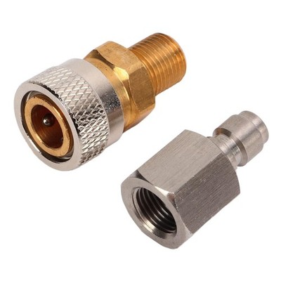 Druckluftkupplung Schnellkupplung 1/8 Zoll Edelstahl pneumatisch Zubehör